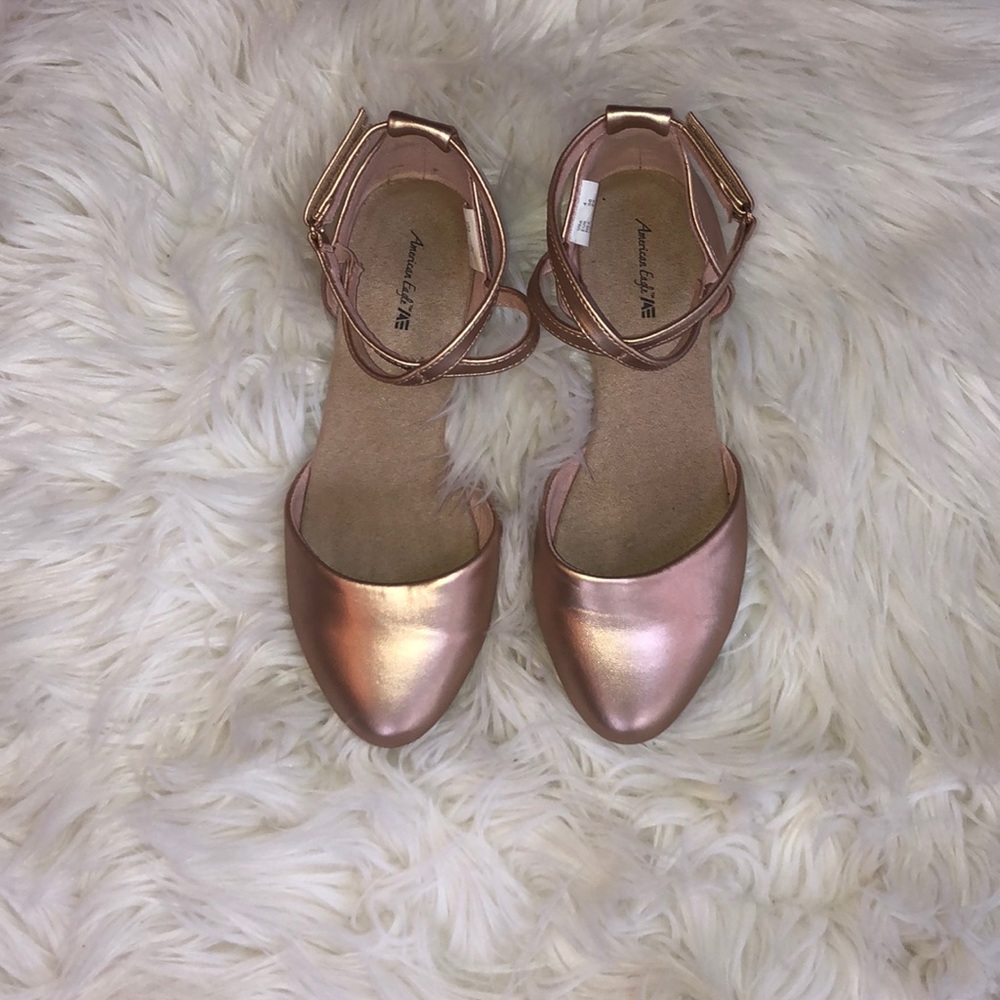 Rose Gold Flats